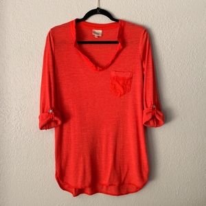 Anthropologie | Porridge | Henley Tunic Top XS